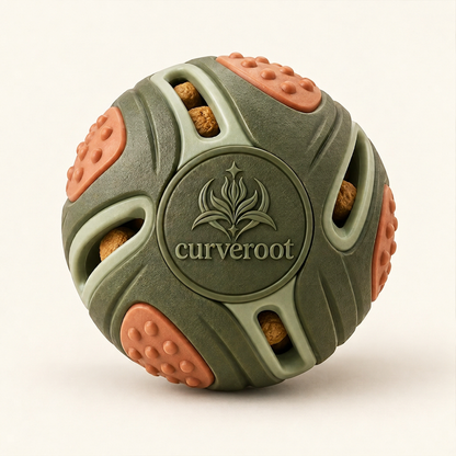 Curveroot® Durable Interactive Play Ball