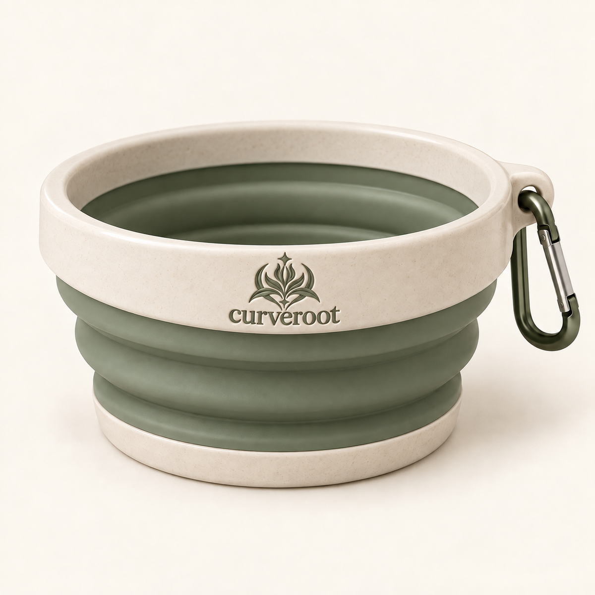 Curveroot® Collapsible Travel Bowl