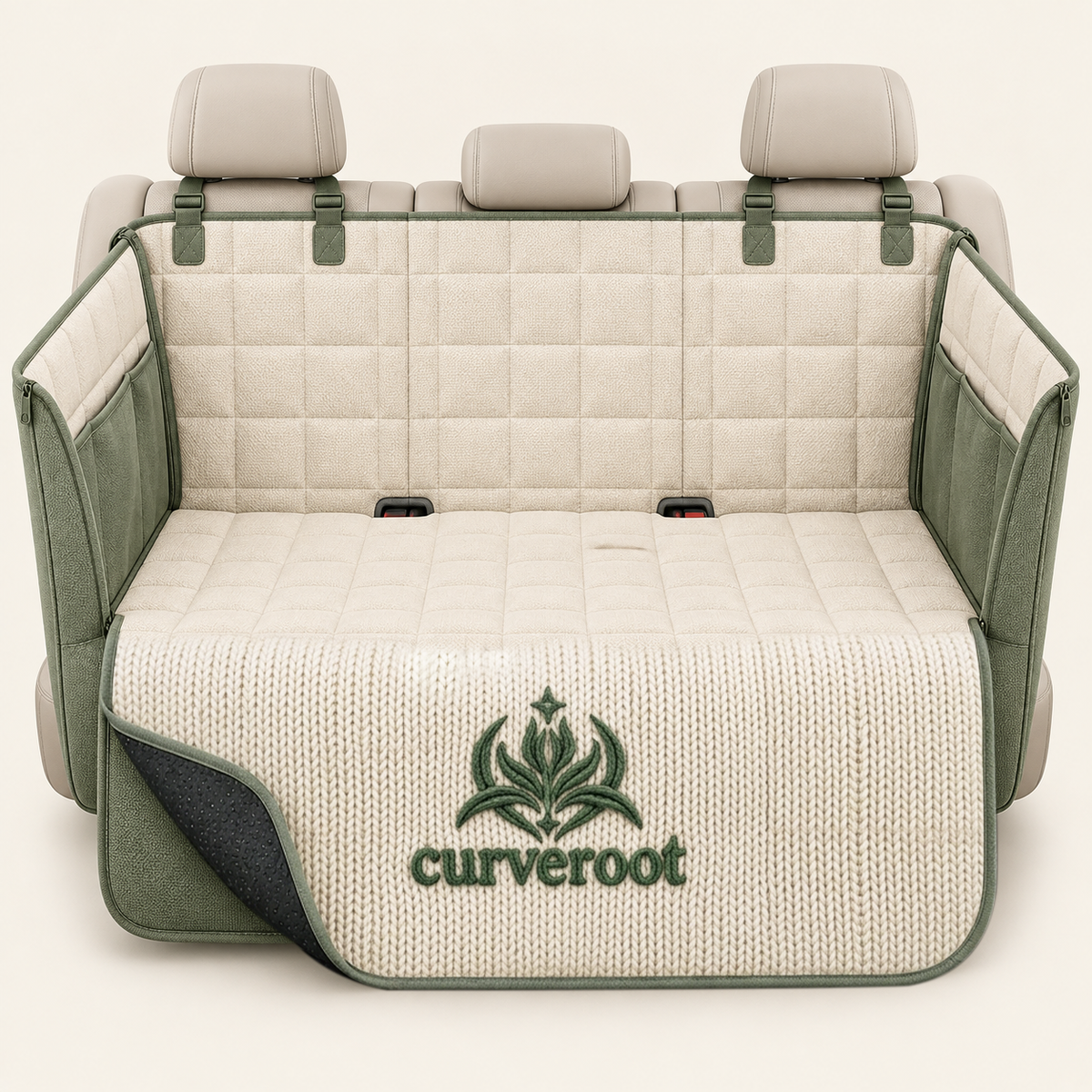Curveroot® Premium Car Seat Protector