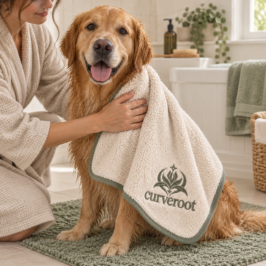 Curveroot® Ultra-Absorbent Quick-Dry Towel