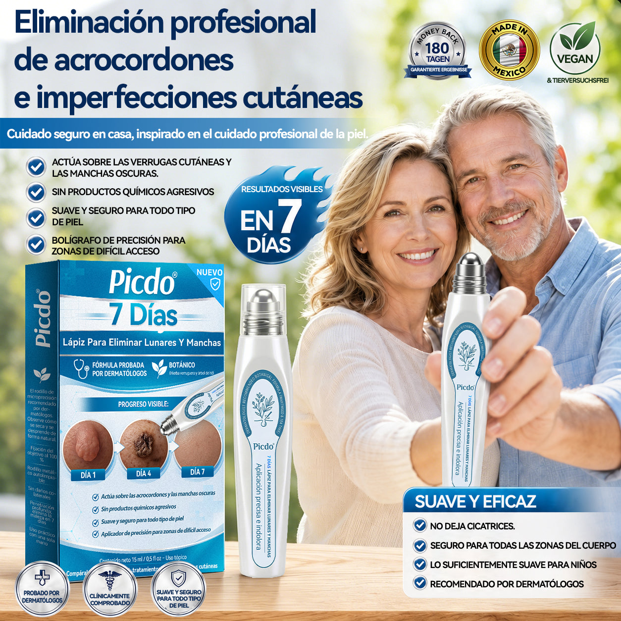 𝐏i𝐜𝐝o®🍁💖 𝟕 𝐃í𝐚𝐬 𝐋á𝐩𝐢𝐳 𝐏𝐚𝐫𝐚 𝐄𝐥𝐢𝐦𝐢𝐧𝐚𝐫 𝐋𝐮𝐧𝐚𝐫𝐞𝐬 𝐘 𝐌𝐚𝐧𝐜𝐡𝐚𝐬(Roll-on Cero Dolor, Cero Cicatrices)